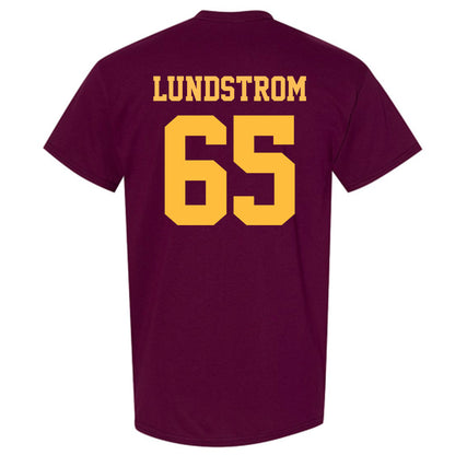 UMN Duluth - NCAA Football : David Lundstrom - Classic Shersey T-Shirt-1