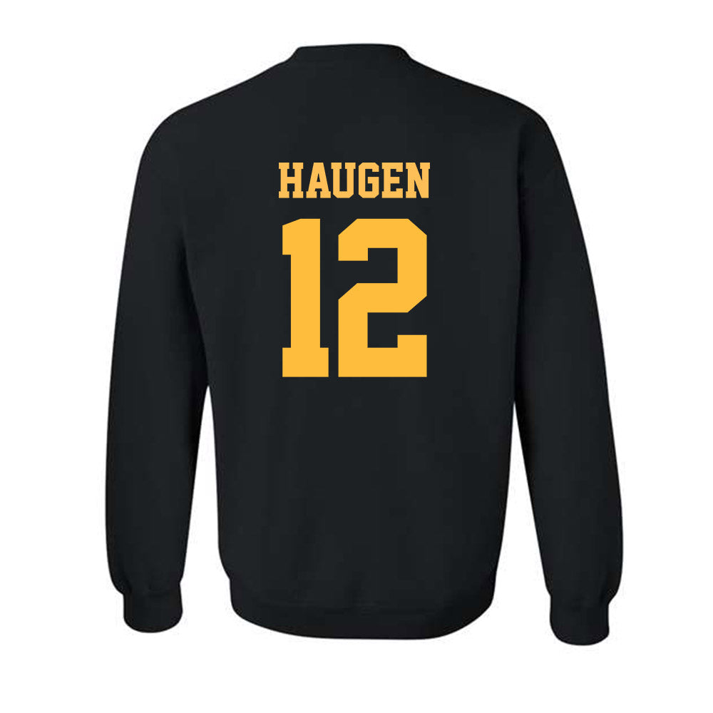UMN Duluth - NCAA Football : Baamlak Haugen - Classic Shersey Crewneck Sweatshirt-1