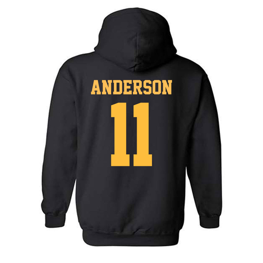 UMN Duluth - NCAA Men's Ice Hockey : Hunter Anderson - Classic Shersey Hooded Sweatshirt-1