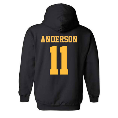 UMN Duluth - NCAA Men's Ice Hockey : Hunter Anderson - Classic Shersey Hooded Sweatshirt-1