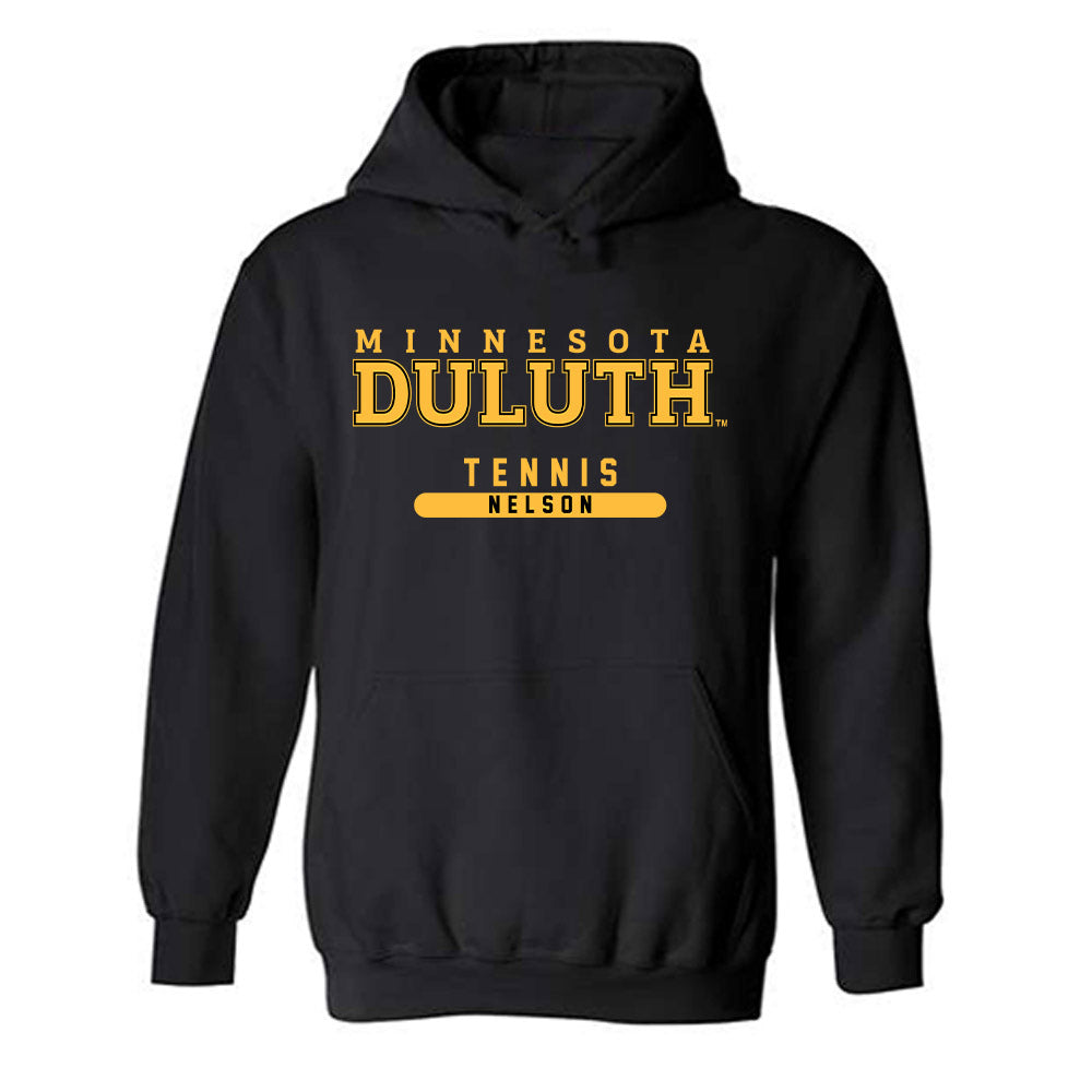 UMN Duluth - NCAA Women's Tennis : Lilly Nelson - Classic Shersey Hooded Sweatshirt-0
