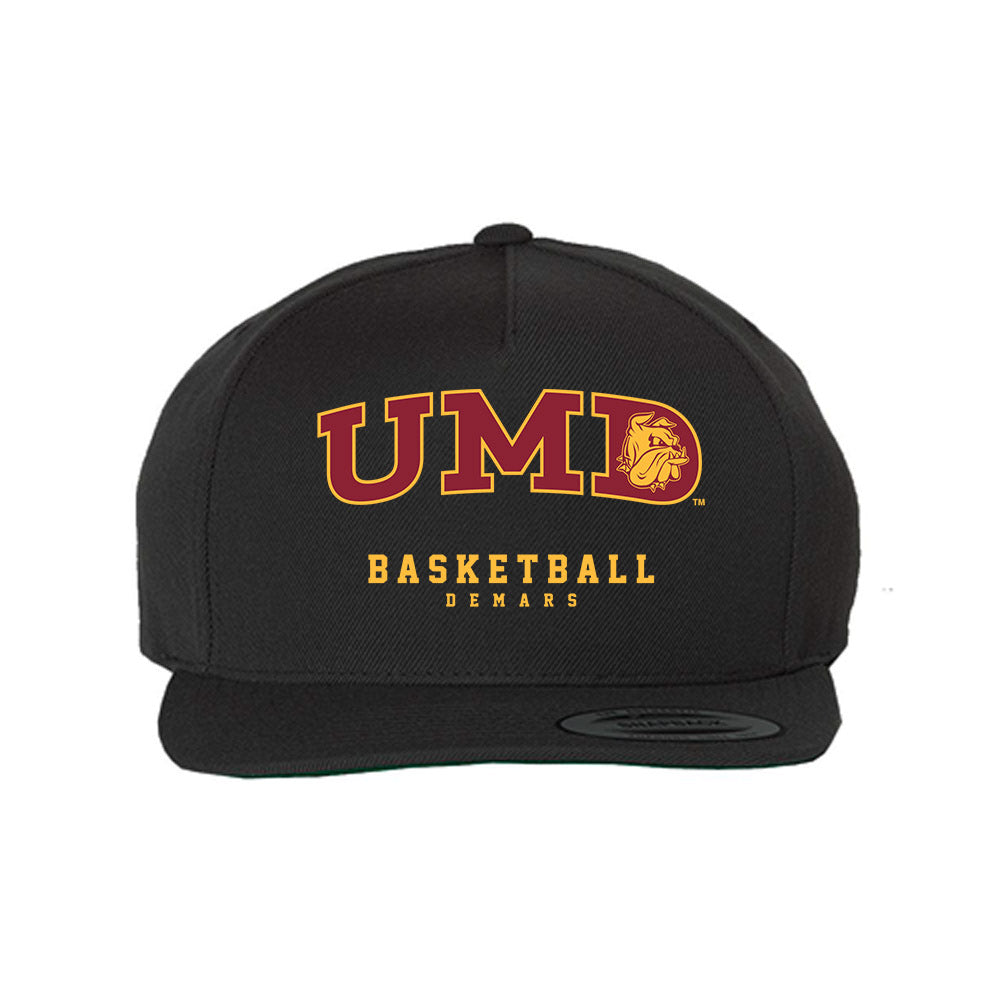 UMN Duluth - NCAA Men's Basketball : Billy DeMars - Snapback Hat-0