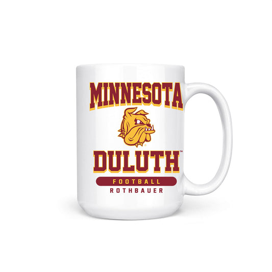 UMN Duluth - NCAA Football : Tanner Rothbauer - Coffee Mug-0