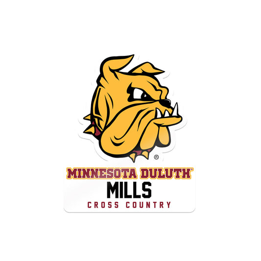 UMN Duluth - NCAA Men's Cross Country : Rylan Mills - Sticker-0