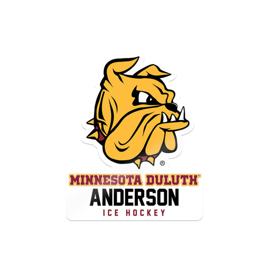 UMN Duluth - NCAA Men's Ice Hockey : Hunter Anderson - Sticker-0