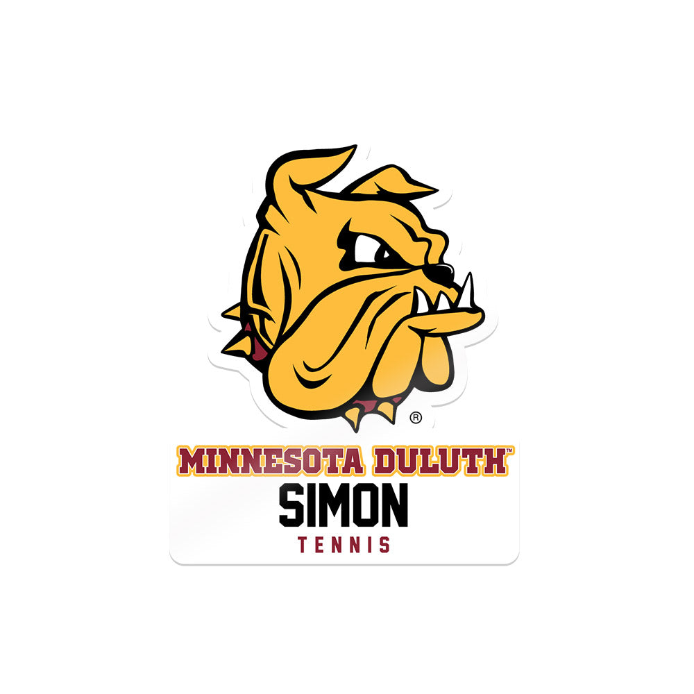 UMN Duluth - NCAA Women's Tennis : Isabelle Simon - Sticker-0