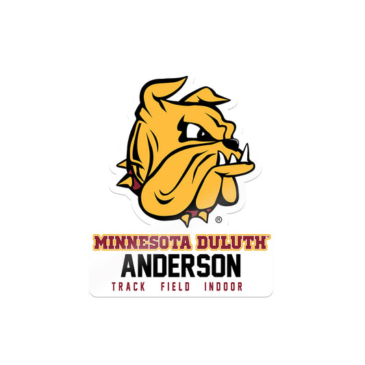 UMN Duluth - NCAA Women's Track & Field : Emily Anderson - Sticker-0