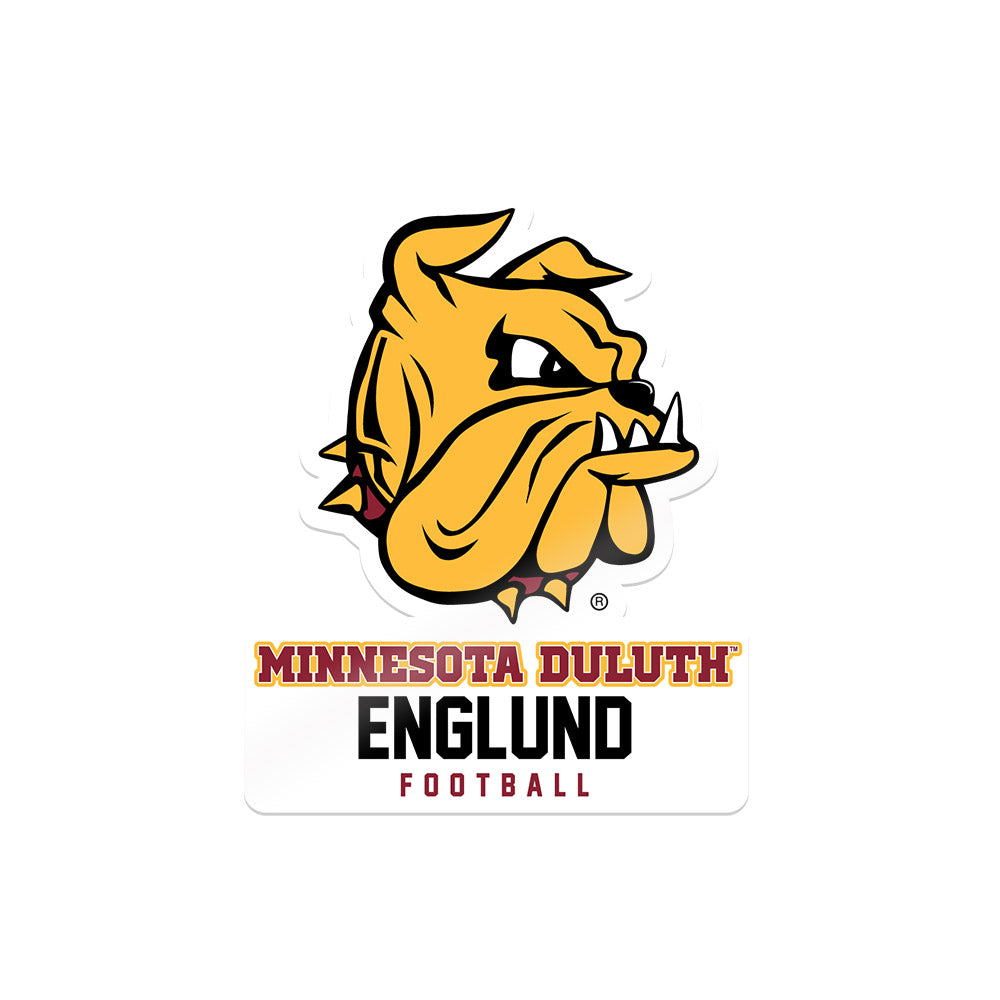 UMN Duluth - NCAA Football : Oliver Englund - Sticker-0