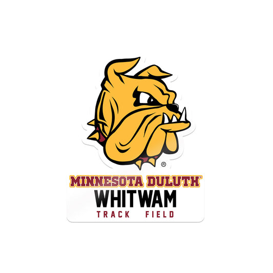 UMN Duluth - NCAA Women's Track & Field : Izzie Whitwam - Sticker-0