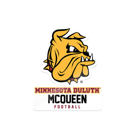 UMN Duluth - NCAA Football : Preston McQueen - Sticker-0