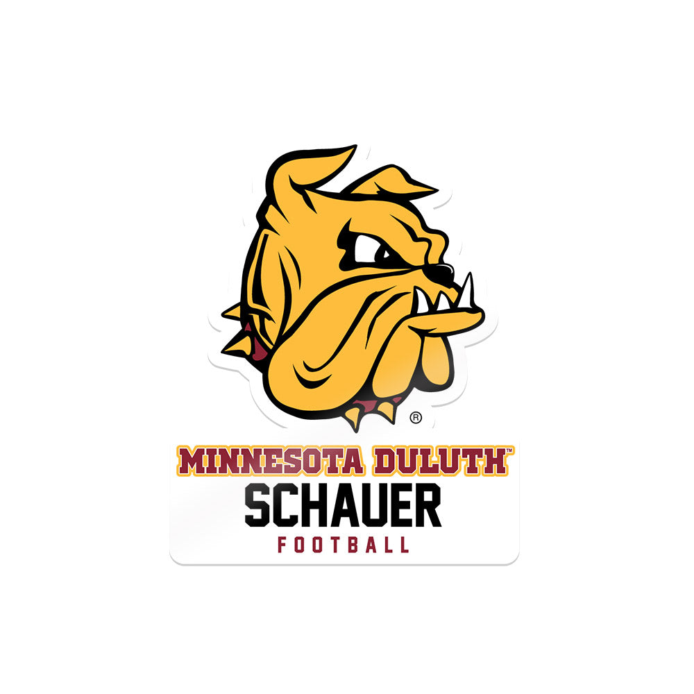 UMN Duluth - NCAA Football : Brady Schauer - Sticker-0