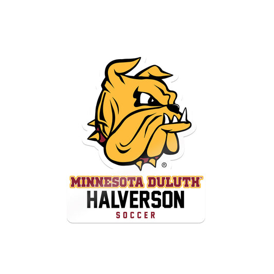 UMN Duluth - NCAA Women's Soccer : Edy Halverson - Sticker-0