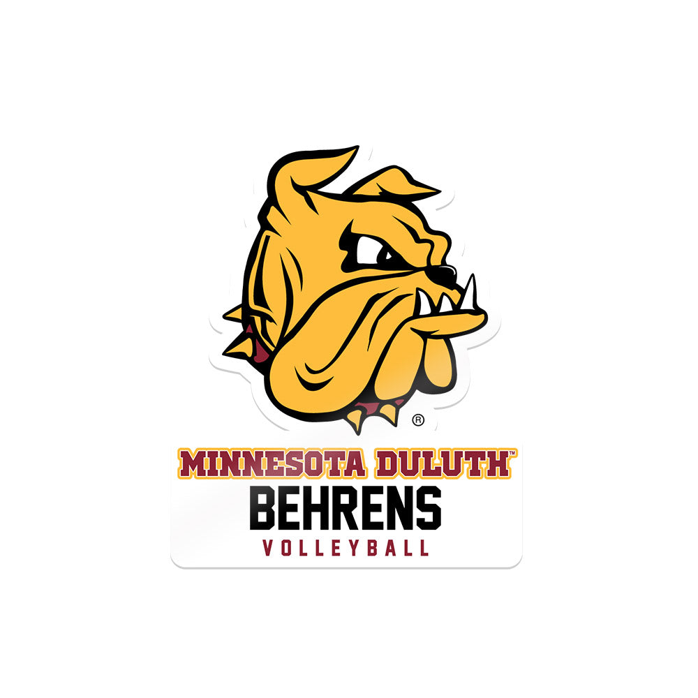 UMN Duluth - NCAA Women's Volleyball : Kendra Behrens - Sticker-0