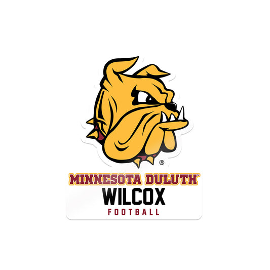 UMN Duluth - NCAA Football : Brodyn Wilcox - Sticker-0
