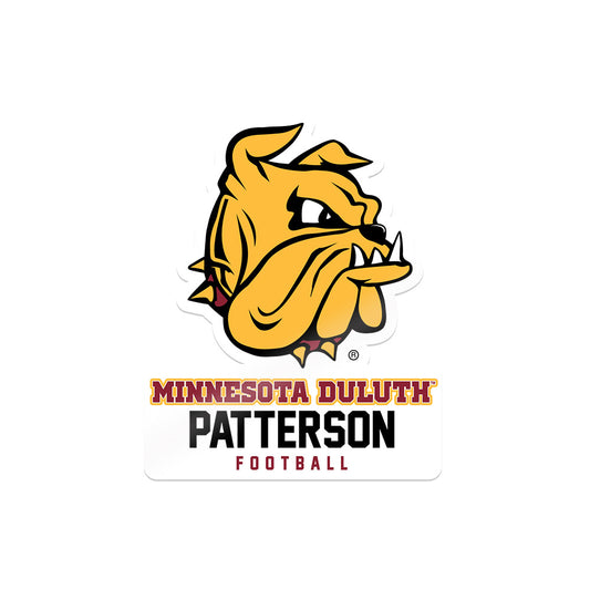 UMN Duluth - NCAA Football : Ryder Patterson - Sticker-0