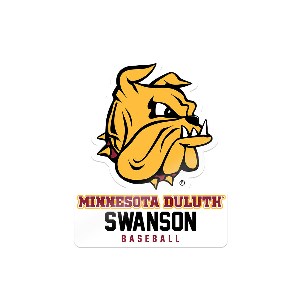 UMN Duluth - NCAA Baseball : Ethan Swanson - Sticker-0