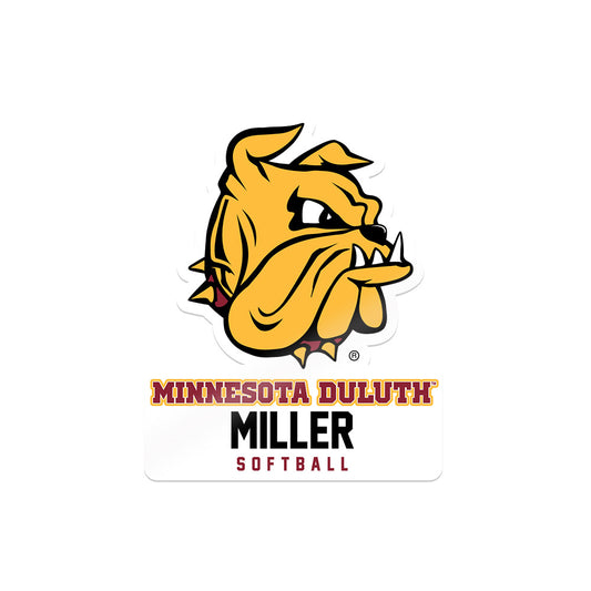 UMN Duluth - NCAA Softball : Maya Miller - Sticker-0