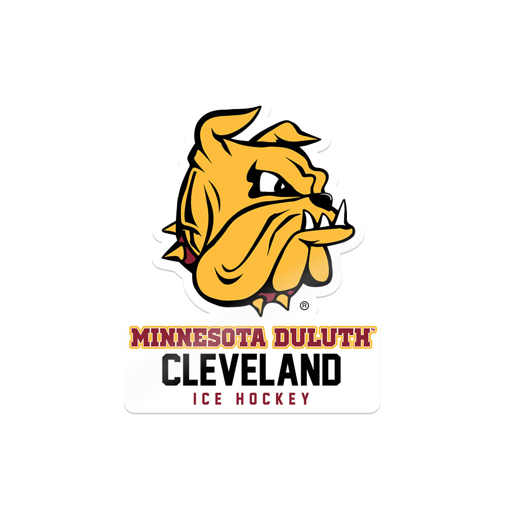 UMN Duluth - NCAA Men's Ice Hockey : Brady Cleveland - Sticker-0