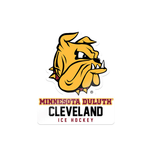 UMN Duluth - NCAA Men's Ice Hockey : Brady Cleveland - Sticker-0