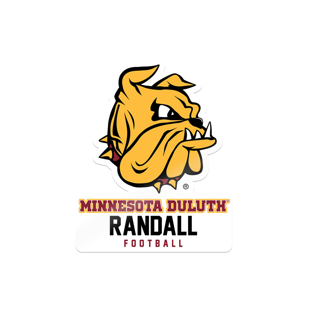 UMN Duluth - NCAA Football : Austin Randall - Sticker-0