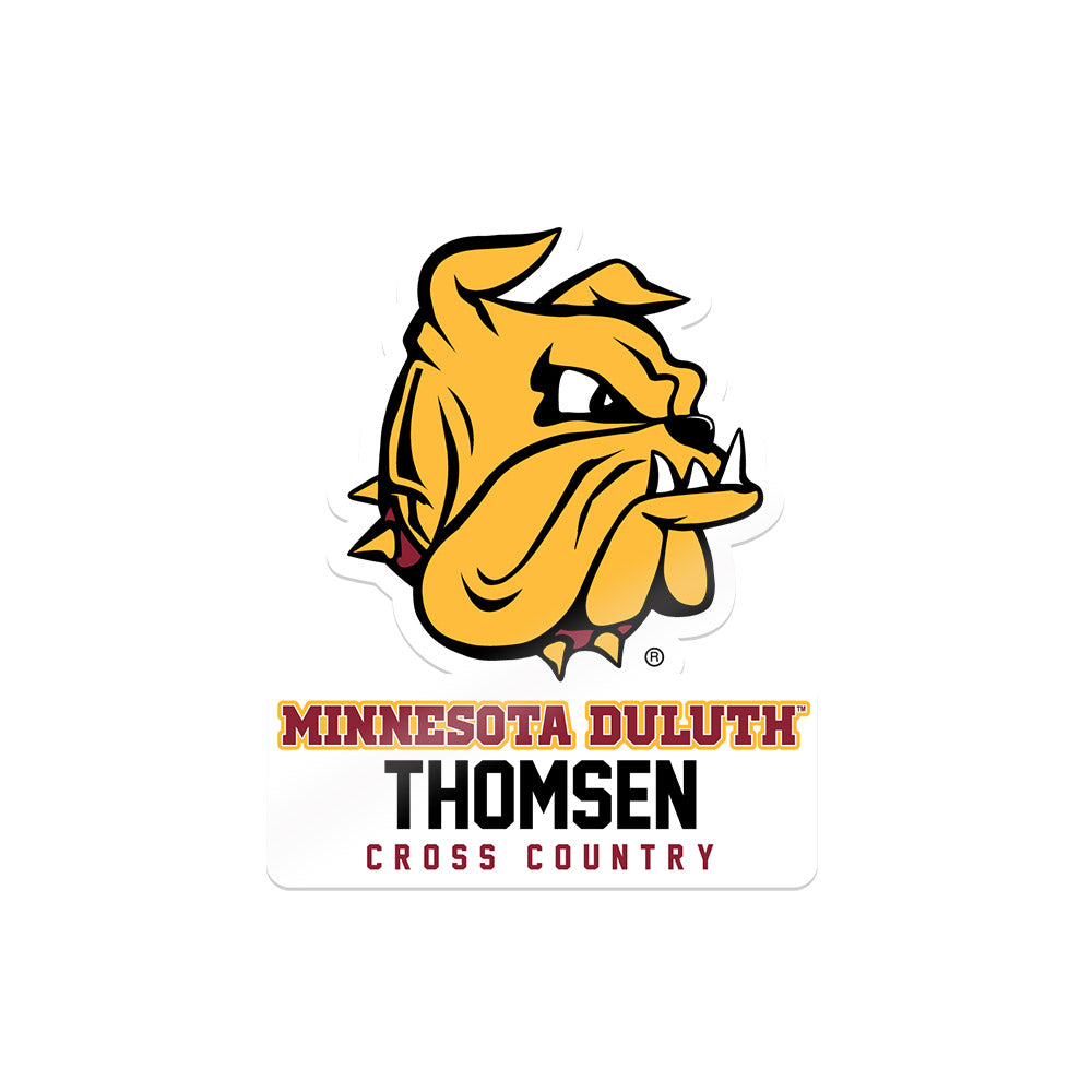 UMN Duluth - NCAA Men's Cross Country : Chase Thomsen - Sticker-0