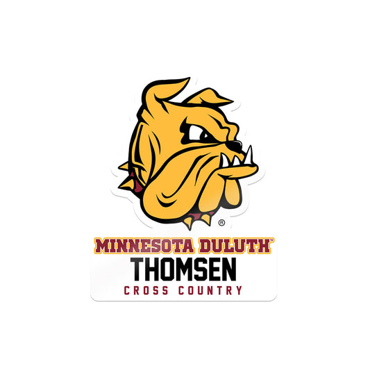 UMN Duluth - NCAA Men's Cross Country : Chase Thomsen - Sticker-0