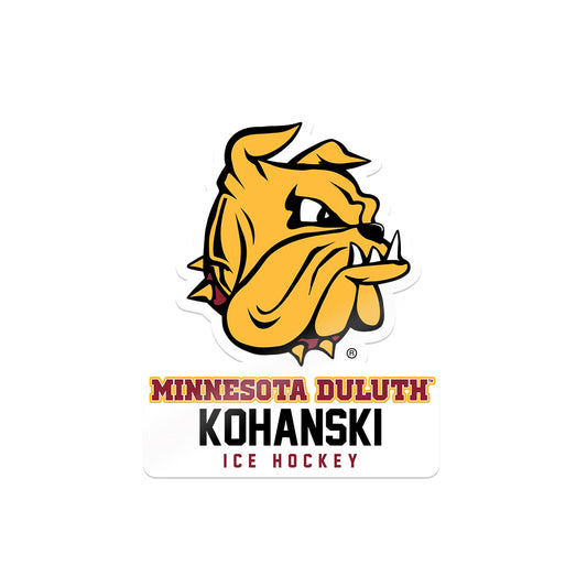 UMN Duluth - NCAA Men's Ice Hockey : Kade Kohanski - Sticker-0