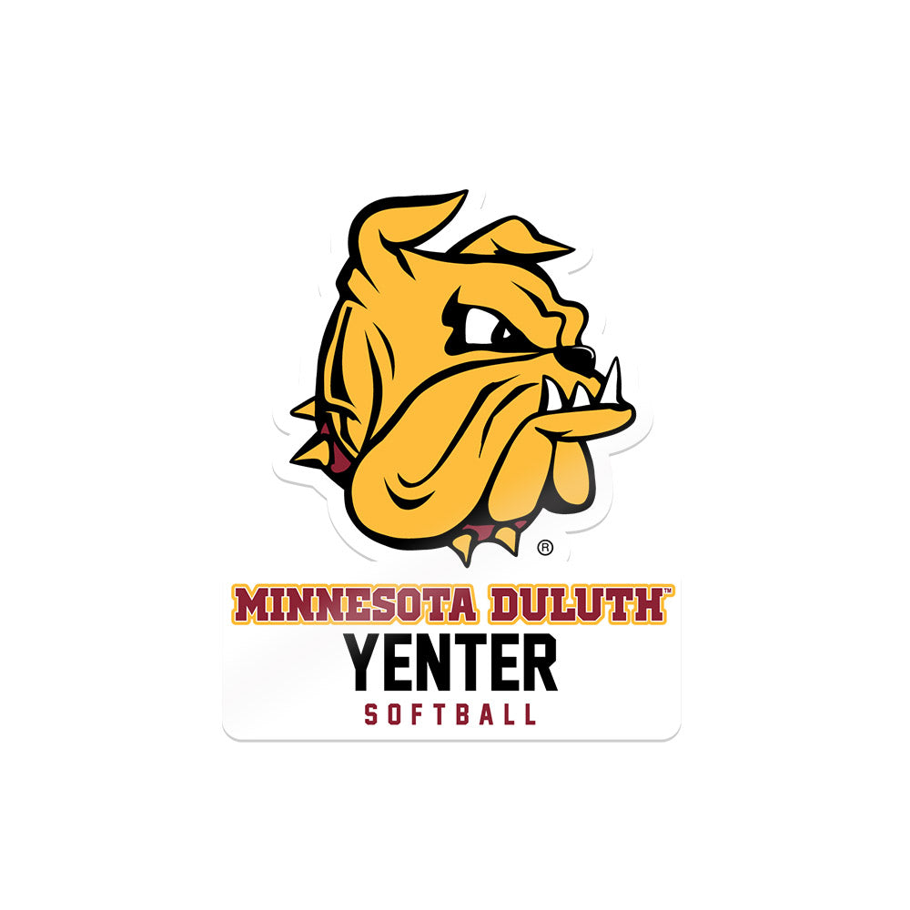 UMN Duluth - NCAA Softball : Kaylin Yenter - Sticker-0
