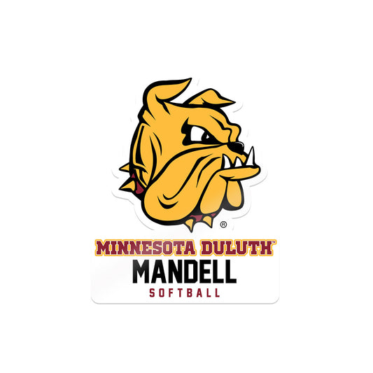 UMN Duluth - NCAA Softball : Ashley Mandell - Sticker-0