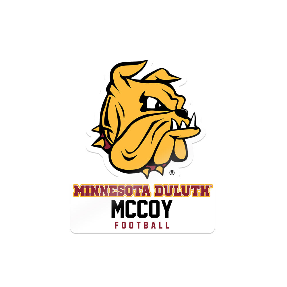 UMN Duluth - NCAA Football : Tyrone Mccoy - Sticker-0