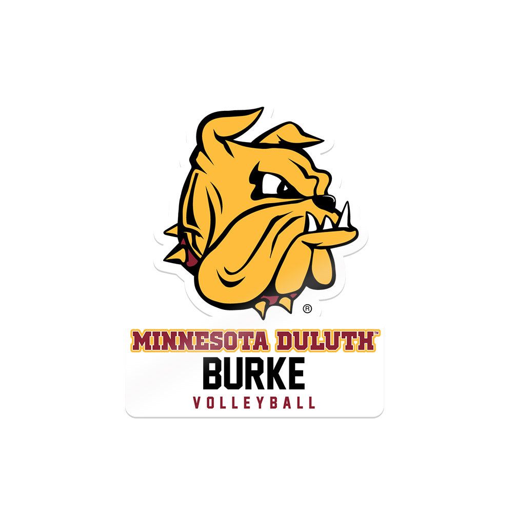 UMN Duluth - NCAA Women's Volleyball : McKenzie Burke - Sticker-0
