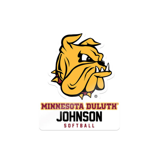 UMN Duluth - NCAA Softball : Paige Johnson - Sticker-0