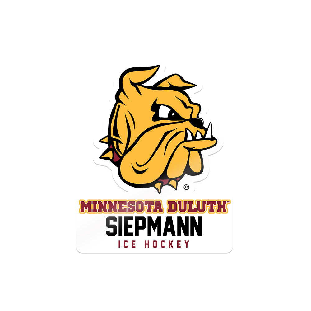 UMN Duluth - NCAA Men's Ice Hockey : Grayden Siepmann - Sticker-0