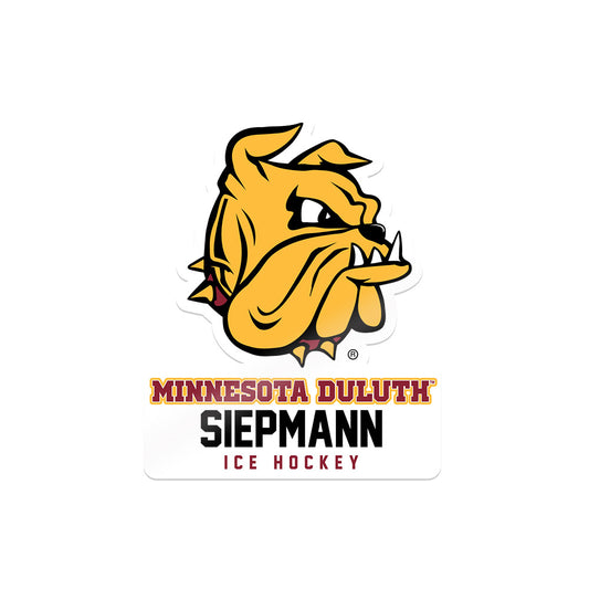 UMN Duluth - NCAA Men's Ice Hockey : Grayden Siepmann - Sticker-0