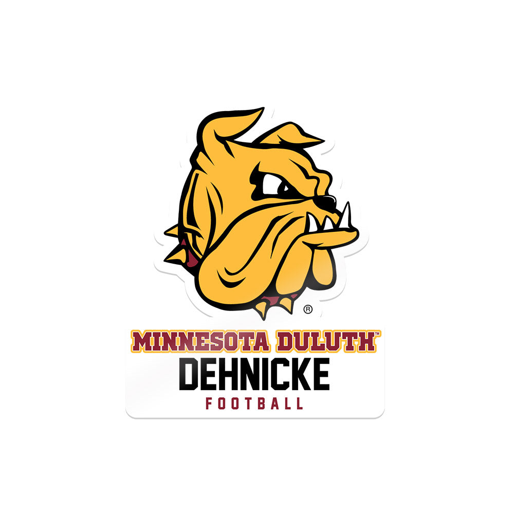 UMN Duluth - NCAA Football : Luke Dehnicke - Sticker-0