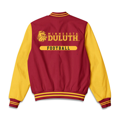 UMN Duluth - NCAA Football : Gavin Schmidt - Bomber Jacket-1