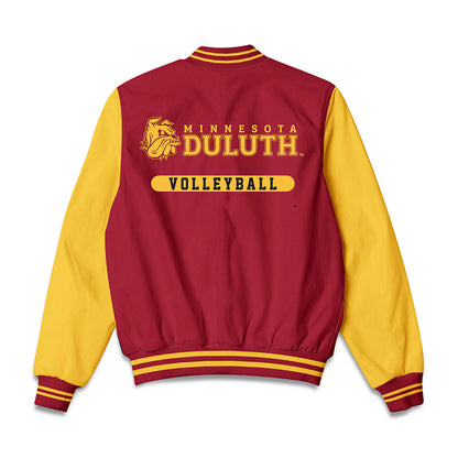 UMN Duluth - NCAA Women's Volleyball : Brietta Tims - Bomber Jacket-1