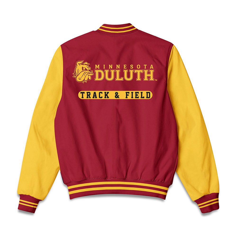 UMN Duluth - NCAA Women's Track & Field : Avary Fitzpatrick - Bomber Jacket-1