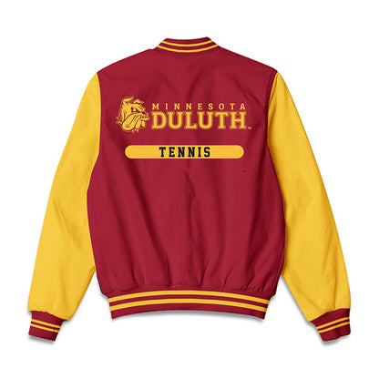 UMN Duluth - NCAA Women's Tennis : Courtney Eppen - Bomber Jacket-1