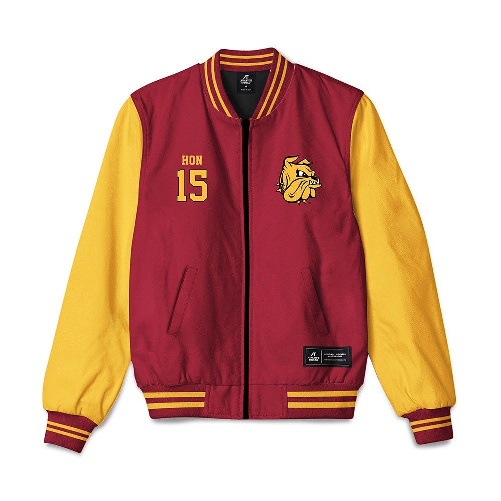 UMN Duluth - NCAA Women's Volleyball : Julianne Hon - Bomber Jacket-0