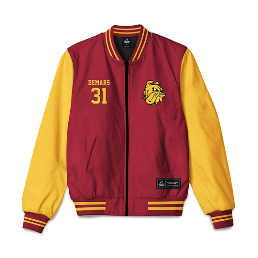 UMN Duluth - NCAA Men's Basketball : Billy DeMars - Bomber Jacket-0