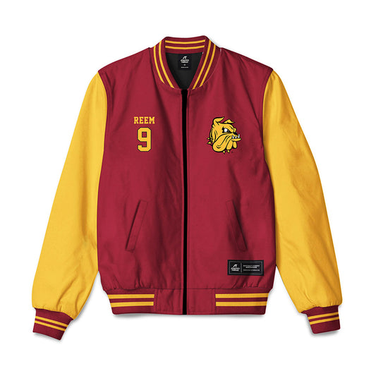 UMN Duluth - NCAA Baseball : Michael Reem - Bomber Jacket-0