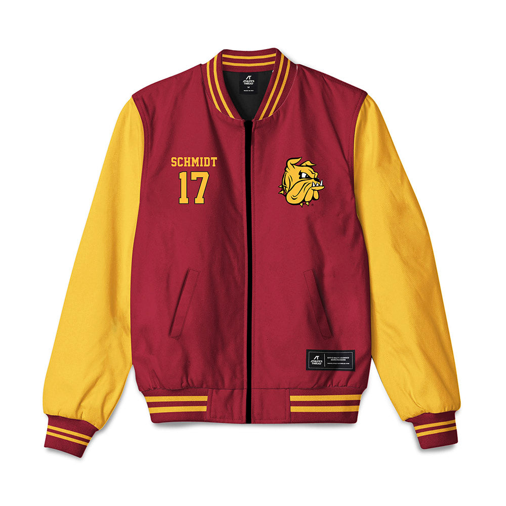 UMN Duluth - NCAA Football : Gavin Schmidt - Bomber Jacket-0
