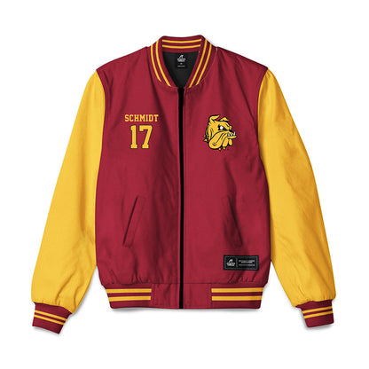 UMN Duluth - NCAA Football : Gavin Schmidt - Bomber Jacket-0