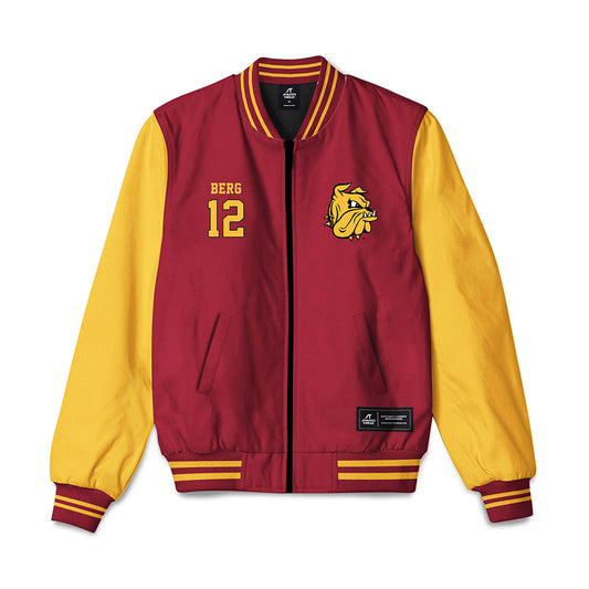 UMN Duluth - NCAA Football : Jackson Berg - Bomber Jacket-0