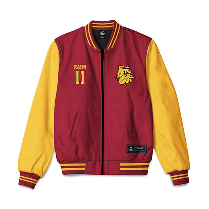 UMN Duluth - NCAA Men's Basketball : Wes Rahn - Bomber Jacket-0