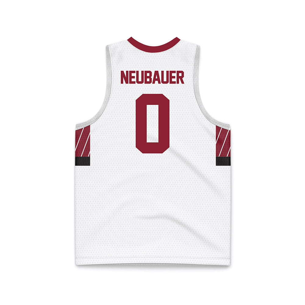 UMN Duluth - NCAA Women's Basketball : Torie Neubauer - White Basketball Jersey-1