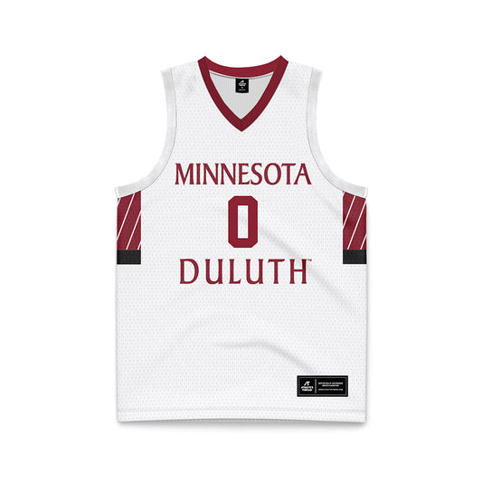 UMN Duluth - NCAA Women's Basketball : Torie Neubauer - White Basketball Jersey-0
