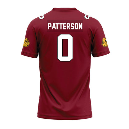 UMN Duluth - NCAA Football : Ryder Patterson - Maroon Premium Football Jersey-1