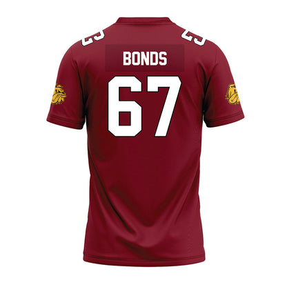 UMN Duluth - NCAA Football : Kaden Bonds - Maroon Premium Football Jersey-1